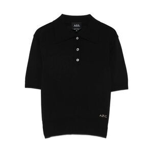 A.P.C. Black Tops - Polo Tops Women